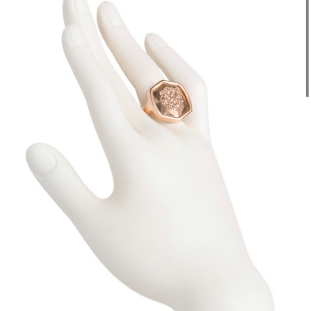 Kendra Scott Rose Gold Scott Davis Cocktail Ring